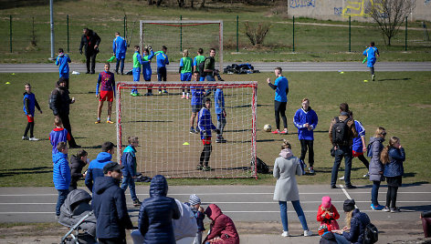 Gatvės vaikų dienos futbolo turnyras