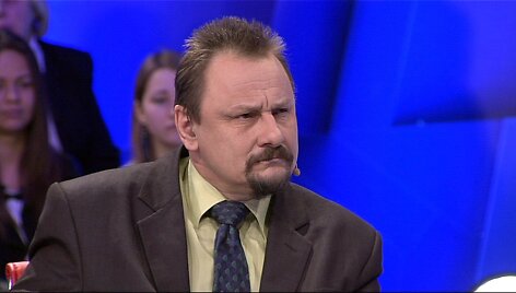 Anyk&scaron;čių meras Sigutis Obelevičius TV studijoje susitiko su prostitutėmis