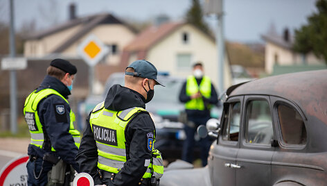 Pareigūnai Klaipėdos apskrityje budėjo prie 34 patikros postų.