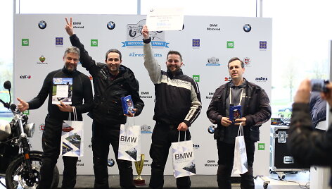 &bdquo;Mototurizmo sprinto&ldquo; nugalėtojų apdovanojimas