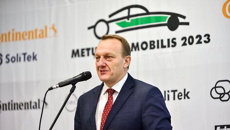 Susisiekimo ministerijos grupės vadovas Vladislav Kondratovič konferencijoje &bdquo;Plug In&ldquo;