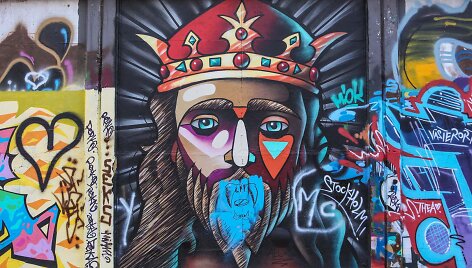 Grafiti pie&scaron;iniai