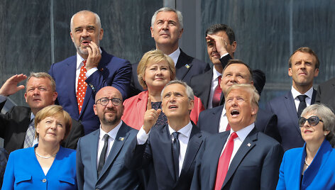 NATO vir&scaron;ūnių susitikimo dalyviai