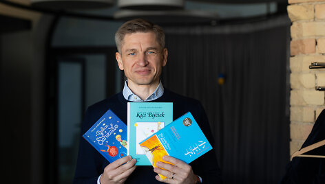 Knygų kolekcininkas Marius Čiuželis