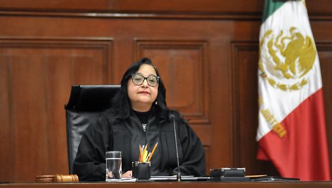 Meksikos Aukščiausiojo Teismo pirmininkė Norma Lucia Pina