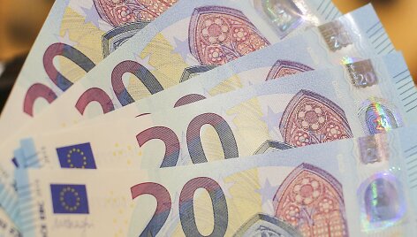 Lietuvos bankas pristatė naują 20 eurų banknotą