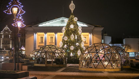 Kalėdų miestelis Rotušės aikštėje