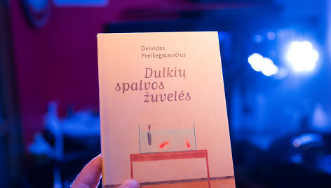 Deivido Prei&scaron;egalavičiaus knygos &bdquo;Dulkių spalvos žuvelės&ldquo; pristatymas