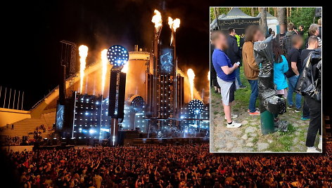 Vokiečių grupės „Rammstein“ koncertas Vingio parke