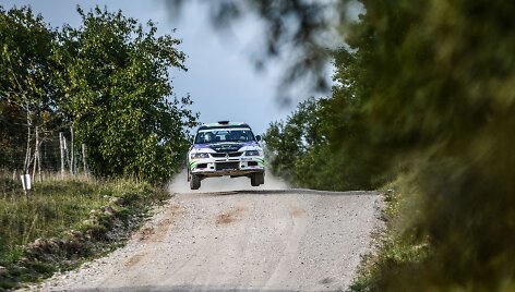 Giedrius Notkus &bdquo;300 lakes rally&ldquo; varžybose