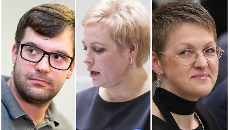 Povilas Poderskis, Rita Balčiūnienė ir Danuta Narbut