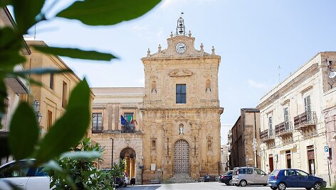 Naro miestelis, Sicilija, Italija