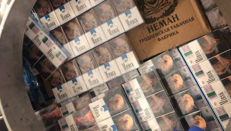 Cisterna su cigarečių kontrabanda