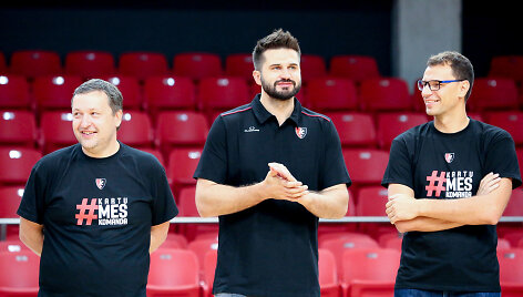 Antanas Guoga, Linas Kleiza ir Darius Gudelis