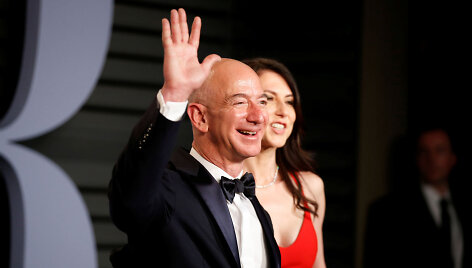 Jeffas Bezosas ir MacKenzie Bezos