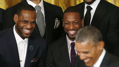LeBronas Jamesas ir Dwayne'as Wade'as