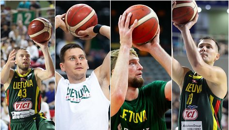 Lietuvos rinktinėje žaidžia keturi kairiarankiai: Lukas Lekavičius, Edgaras Ulanovas, Paulius Jankūnas, Domantas Sabonis.  