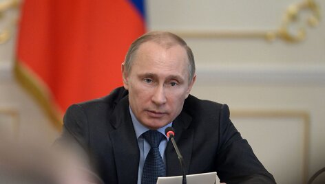 Rusijos prezidentas Vladimiras Putinas 