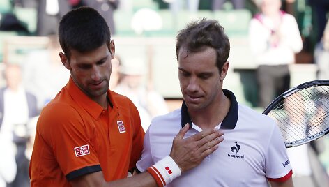 Novakas Džokovičius ir Richardas Gasquet