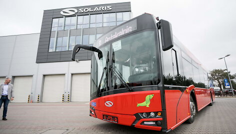 Gamykloje &bdquo;Solaris Bus & Coach S.A&rdquo; gaminami autobusai Vilniui
