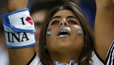 Argentinos futbolo sirgalė