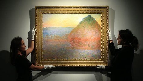 Claude Monet paveikslas aukcione Niujorke parduotas už 81,4 mln. dolerių