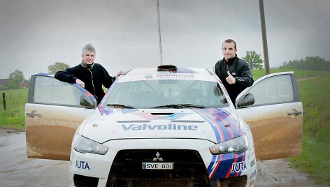 Vytautas &Scaron;vedas ir Žilvinas Sakalauskas