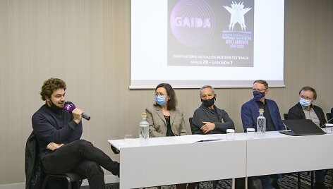Aktualios muzikos festivalio &bdquo;Gaida 2021&ldquo; spaudos konferencija