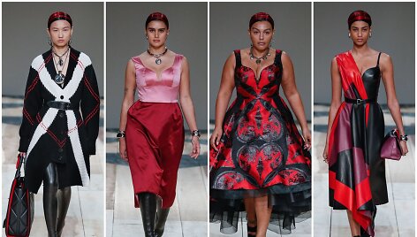 &bdquo;Alexander McQueen&ldquo; 2020&ndash;2021 m. rudens ir žiemos kolekcijos modeliai