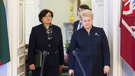 Dalia Grybauskaitė ir Loreta Graužinienė