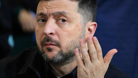 Volodymyras Zelenskis / LUDOVIC MARIN / AFP
