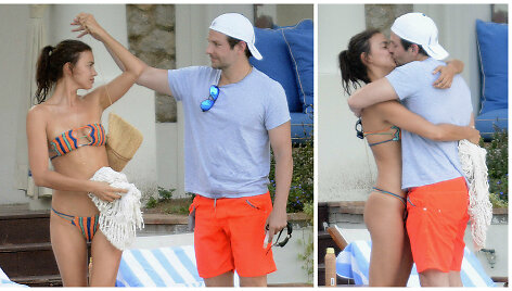 Bradley Cooperis ir Irina Shayk