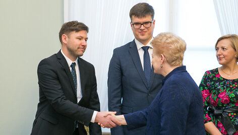 Andrius Navickas ir Dalia Grybauskaitė
