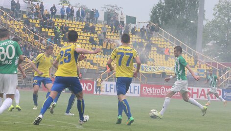 &Scaron;iauliuose LFF finalas &ndash; &bdquo;Žalgiris&ldquo; įveikė &bdquo;Atlantą&ldquo; 2:0
