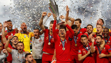 Portugalijos triumfas UEFA Tautų lygos turnyre