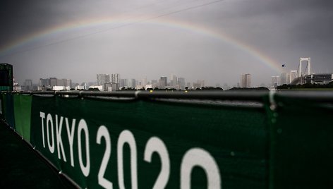 Japonijos policija surengė reidą Tokijo olimpinių žaidynių valdybos nario namuose
