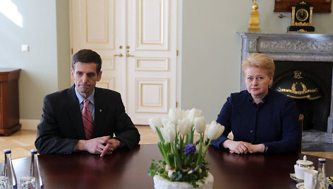 Gediminas Grina ir Dalia Grybauskaitė