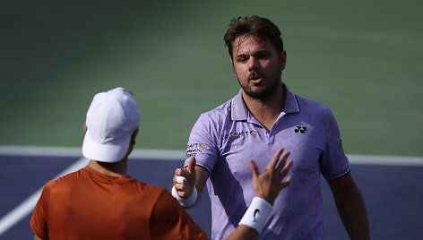 Holgeris Rune ir Stanas Wawrinka