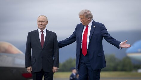 V. Putinas ir D. Trumpas / Benjamin Applebaum/Dod / ZUMAPRESS.com
