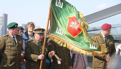 Vilniaus šaulių kuopos naujokų priesaikos ceremonija