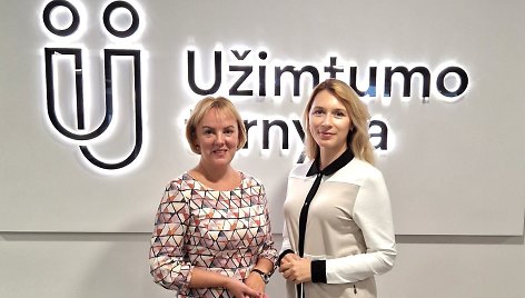 Inga Balnanosienė (kairėje) ir Yuliya Zhovtyak (dešinėje)