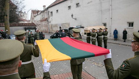 Antano Kraujelio-Siaubūno palaikai atvežti į Šv. Ignoto bažnyčią