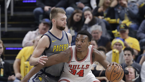 Domantas Sabonis ir Wendellas Carteris