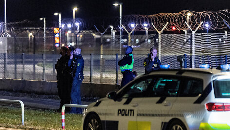 Policija prie Kopenhagos oro uosto