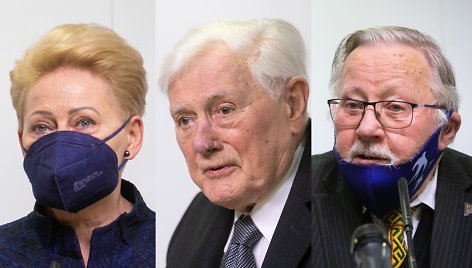 Dalia Grybauskaitė, Valdas Adamkus, Vytautas Landsbergis