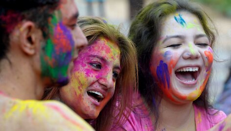 Holi festivalis Indijoje