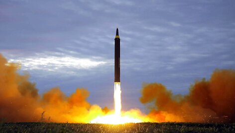 Raketos paleidimas netoli Pchenjano