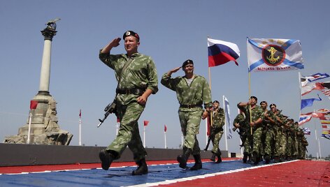Karinis pasirodymas Sevastopolyje