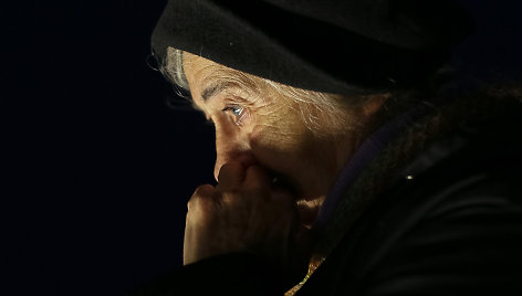 Holodomoro aukų pagerbimas Kijeve, 2014 metais.