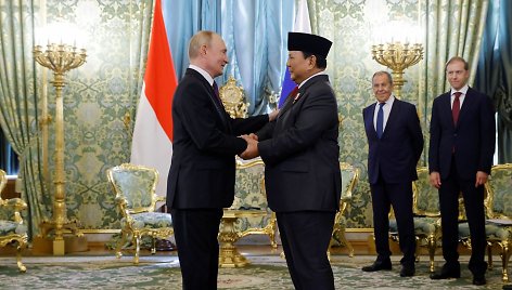 Vladimiras Putinas ir Prabowo Subianto